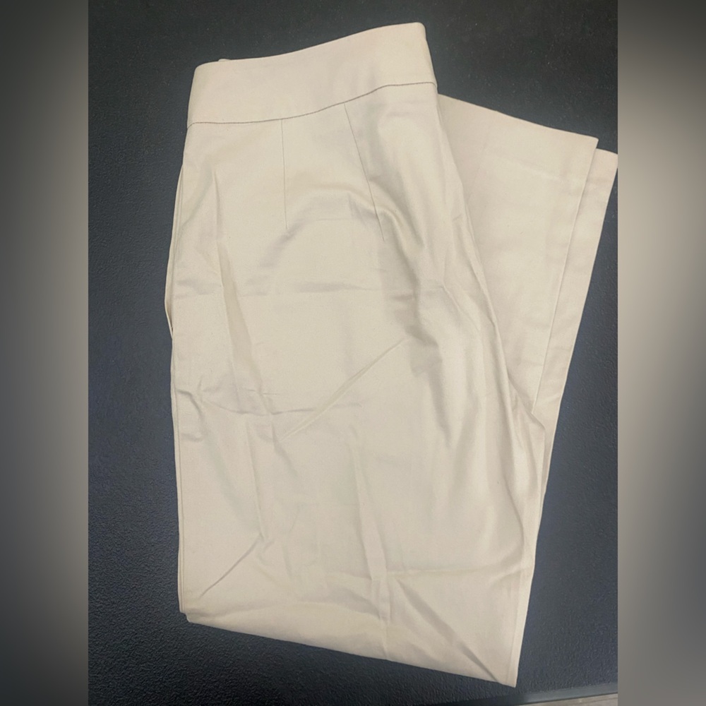 M&S Women’s Trousers Formal/Evening Pants - Off White Colour, Size 10